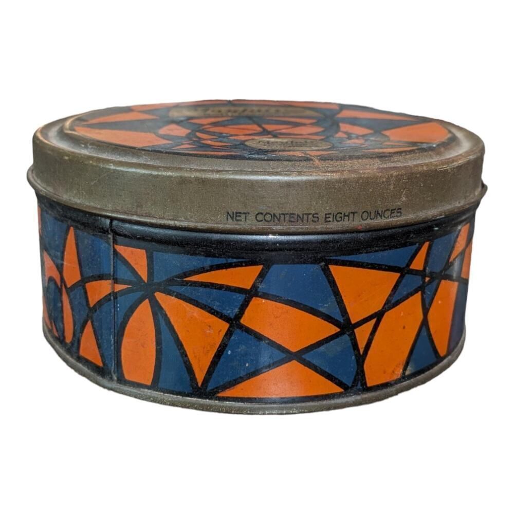 Vintage 1920s Art Deco Mayfair Bath Powder Tin Mayfair New York Memphis Vanity - Picture 2 of 4